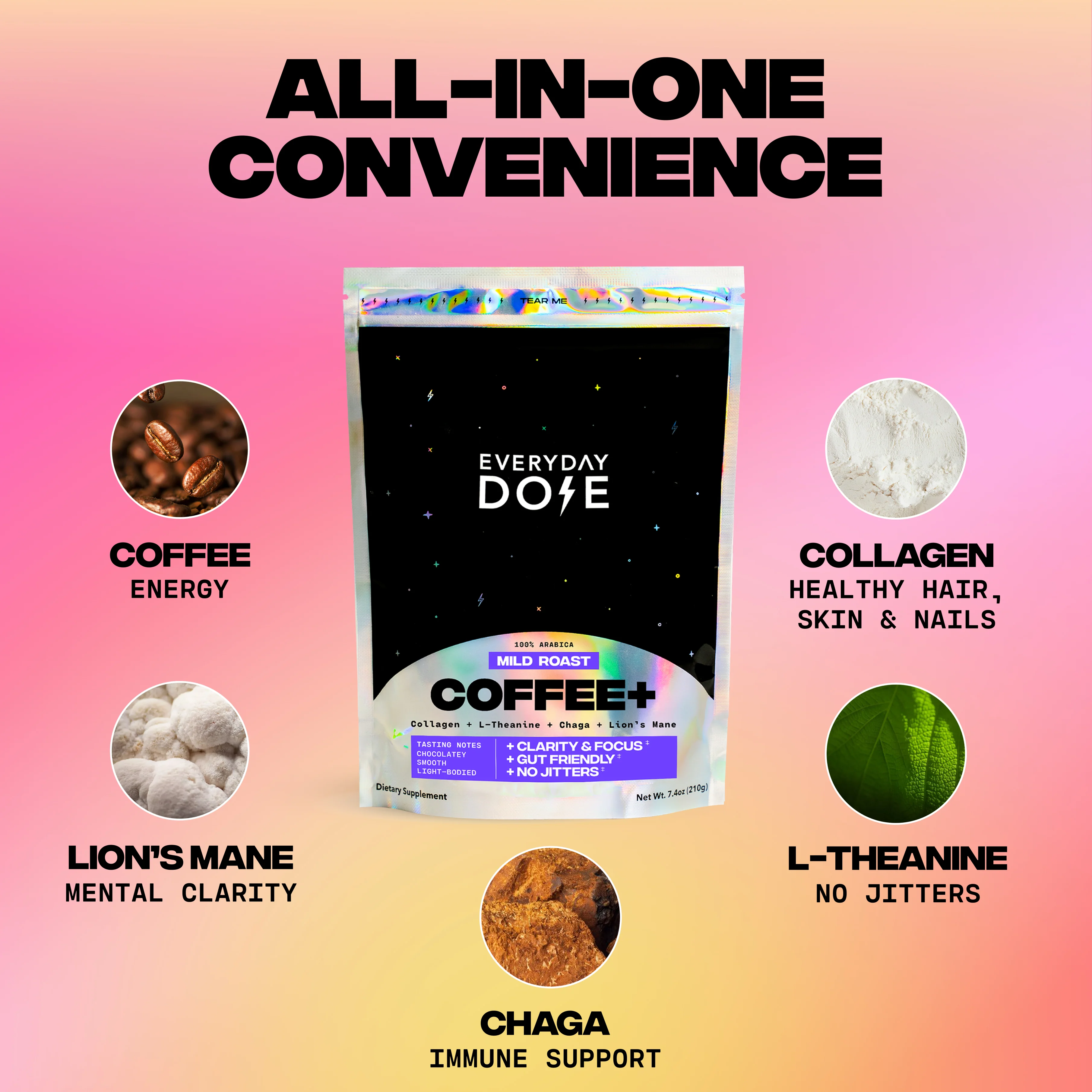 30 Servings of Mushroom Coffee + FREE Starter Kit - Image 7