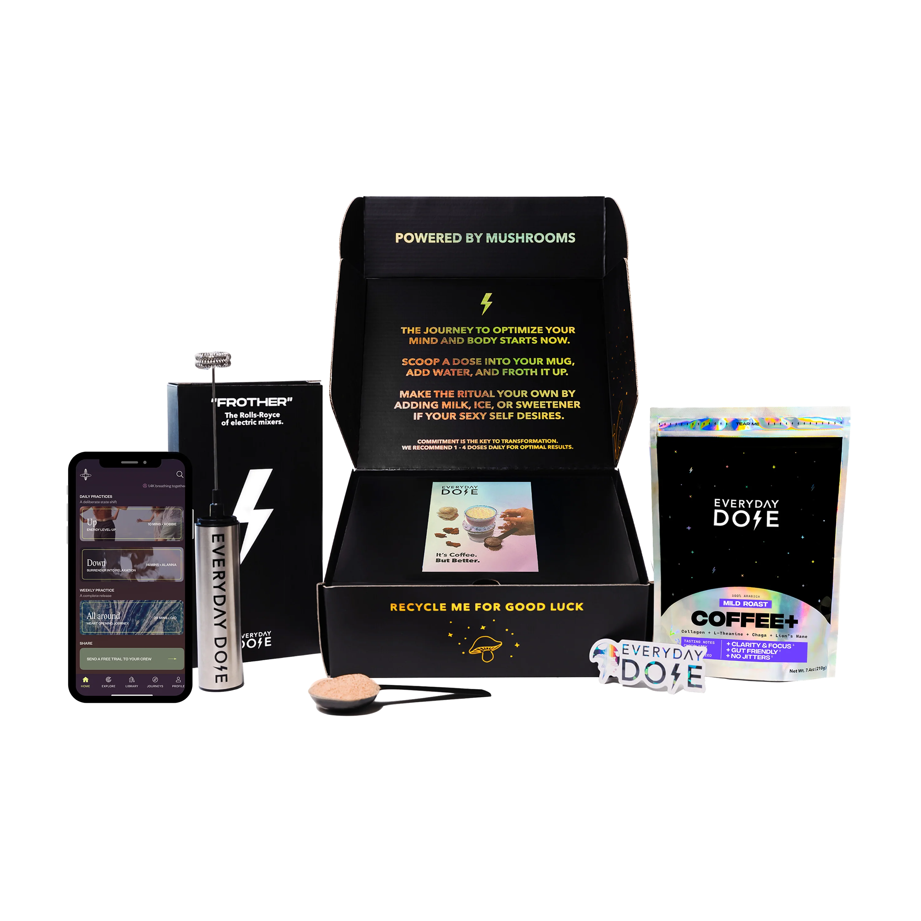 30 Servings of Mushroom Coffee + FREE Starter Kit - Image 9