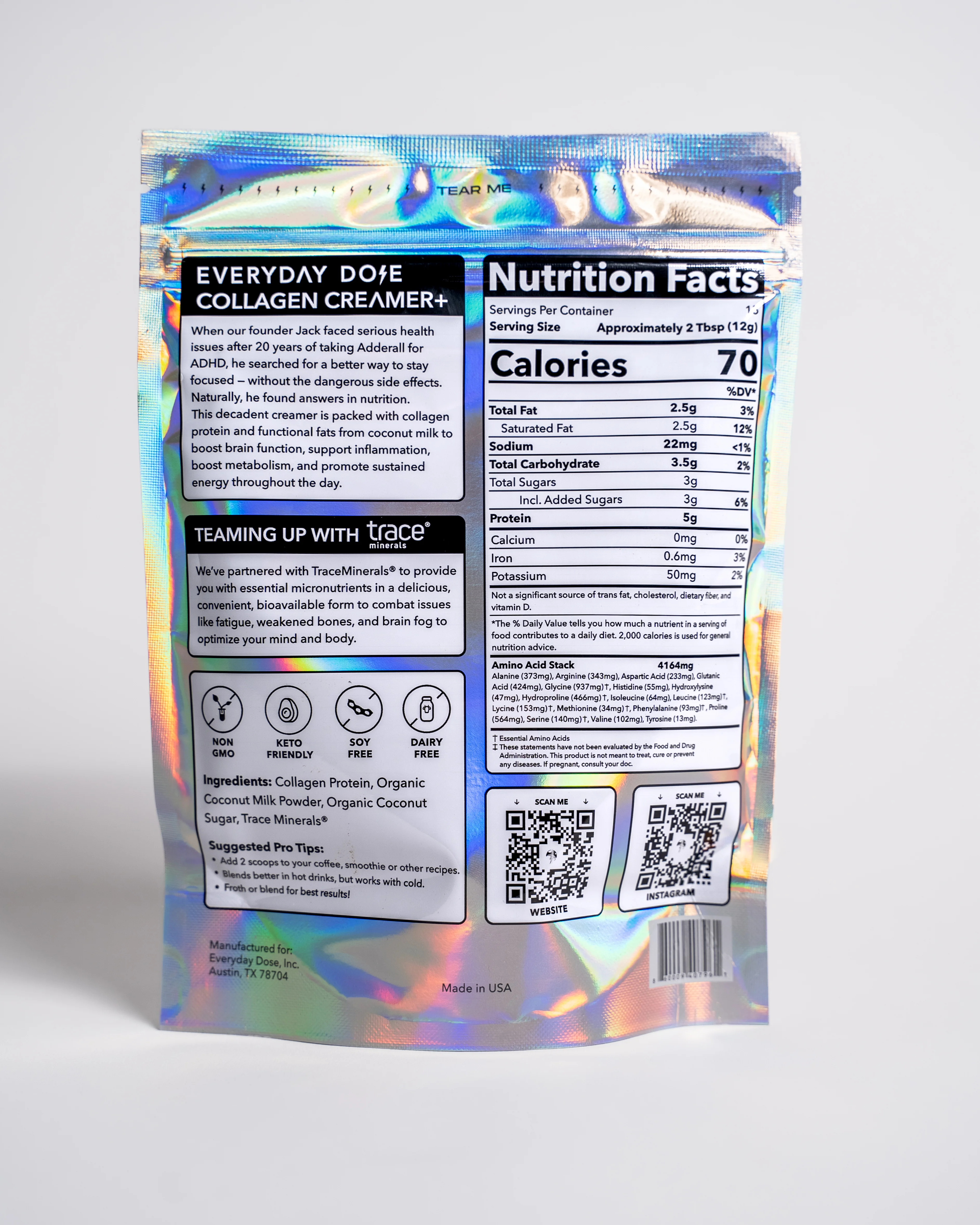 Collagen Coconut Creamer + - Image 2
