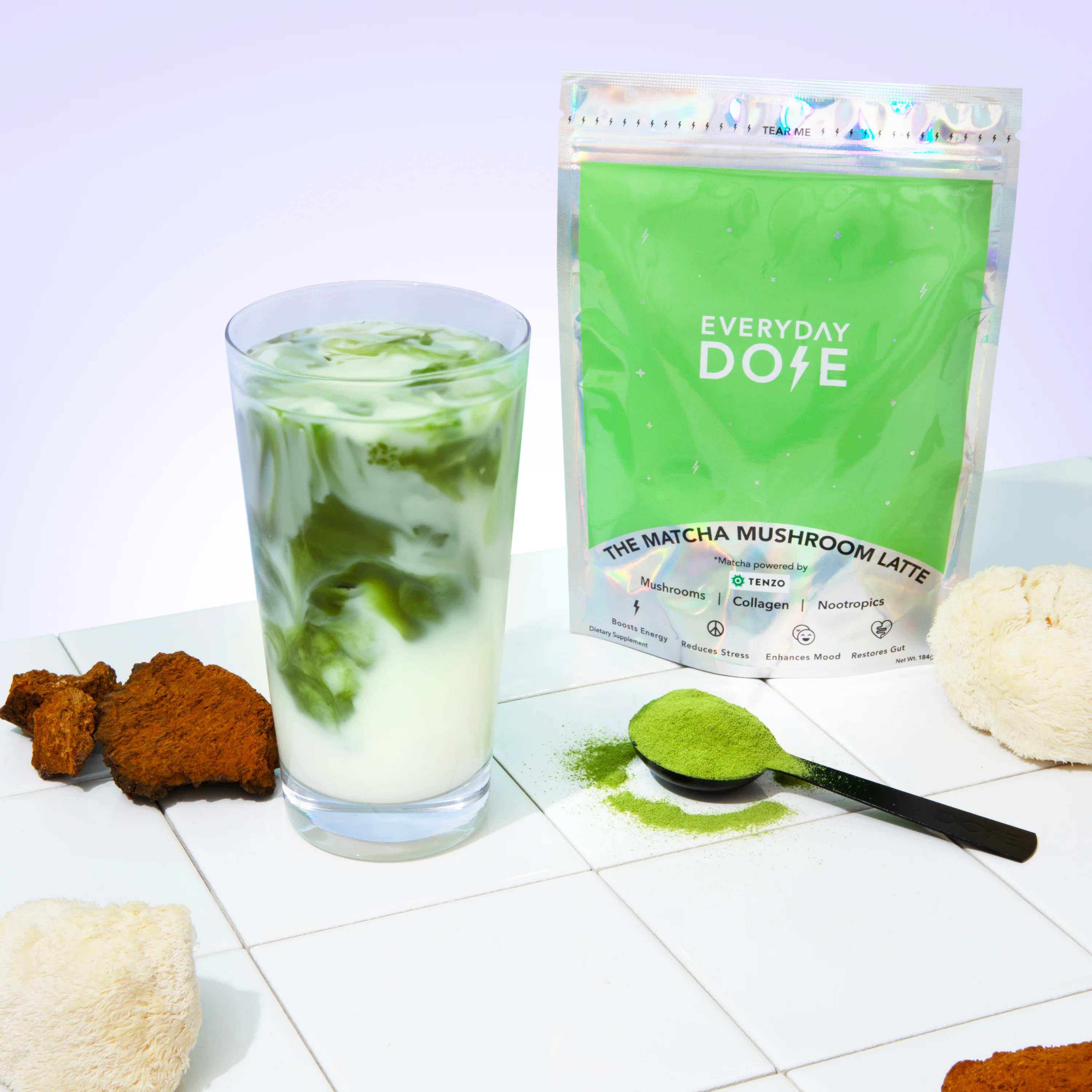 30 Servings of Mushroom Matcha + FREE Starter Kit - Image 4